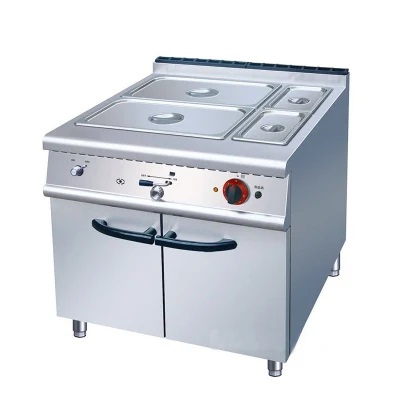 Commercial Electric Bain Marie with Cabinet